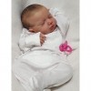 iCradle Poupée Reborn Baby Dolls iCradle réaliste de 50,8 cm pour fille de 3 ans