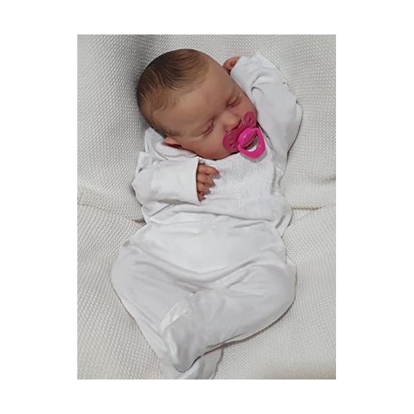 iCradle Poupée Reborn Baby Dolls iCradle réaliste de 50,8 cm pour fille de 3 ans