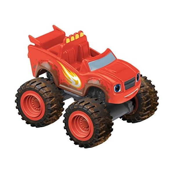 Fisher-Price Blaze et Les Monstres Machines Die Cast Vehicle - Mud Racin Blaze