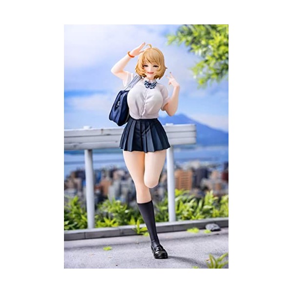 COCOMUSCLES Personnage Original - Chiyoko Atsumi - 1/6 - Figurine Complète - Visage Remplaçable - Figurine Anime ECCHI - Coll