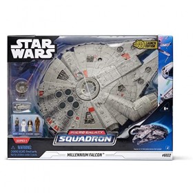 Star Wars Micro Galaxy Squadron Feature véhicule avec Figurines Millennium Falcon 22 cm