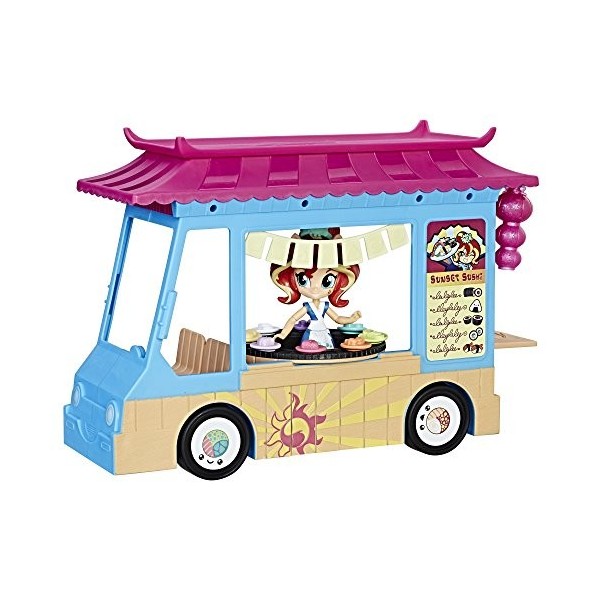 My Little Pony Equestria Girls Rollin Sushi Truck