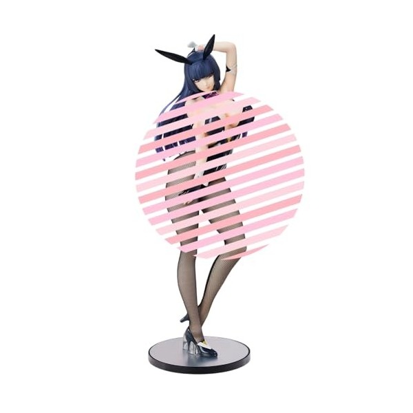 DHAEY Figurines Hentai Fille Sexy de Figure d’Anime Original -Hinasawa Tomoka- 1/4 Bunny Ver. Vêtements Amovibles Figurine d
