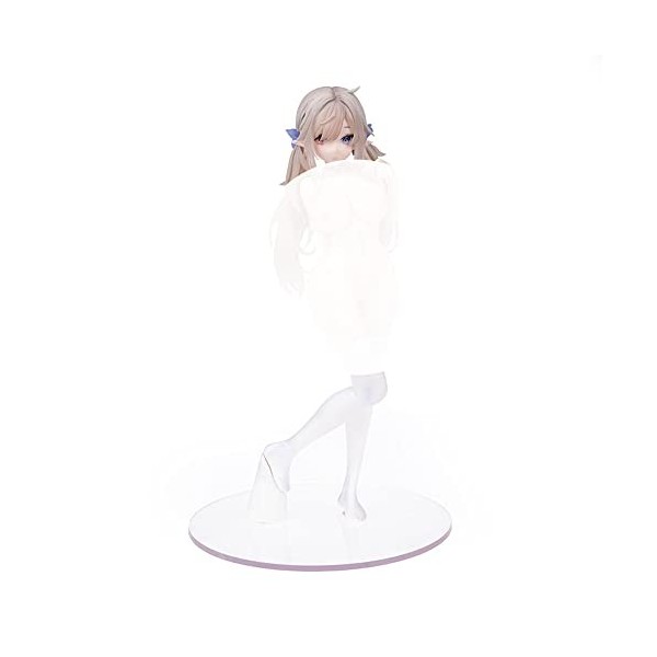 PIELUS Figurine Ecchi Original -Pure White Erof- Version Nue 1/6 Figure danime Fille Statue Jouet Vêtements Amovibles Décor 