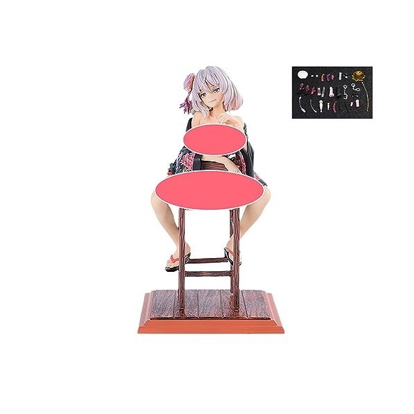 RoMuka Chiffre danime Kano Ebisugawa 1/6 Figurine complète Figurine Modèle de personnage danime Gros seins Vêtements amovib