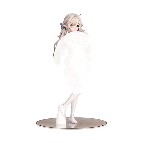 PIELUS Figurine Ecchi Original -Pure White Erof- Version Nue 1/6 Figure danime Fille Statue Jouet Vêtements Amovibles Décor 