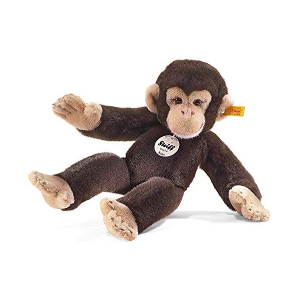 Steiff - 64722 - Peluche - Koko - Chimpanzé - Marron - 35 cm