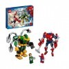 LEGO Marvel Spider-Man: Spider-Man & Doctor Octopus Mech Battle 76198 Building Toy 305 Pieces 