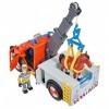 Speelgoed Véhicule de Sauvetage-Sam Le Pompier-Phoenix avec Figurine/Cheval, 79403, Multicolore