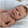Poupée Reborn Garçon - 18 Pouces Peau Veloutée Réaliste-Poupées Bébé Nouveau-Né Yeux Bleus Fille Poupées Bébé Réel - avec Kit