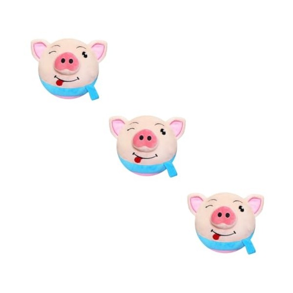 Didiseaon 3 Pièces Bébés Poupées Poupée en Peluche Bébé Année du Rat Cochon Farci De Bébé