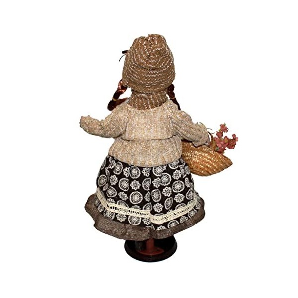 Milageto 40 Cm Mignon Porcelaine Filles Poupées Figure En Vêtements Enfants Cadeau Décor