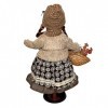 Milageto 40 Cm Mignon Porcelaine Filles Poupées Figure En Vêtements Enfants Cadeau Décor