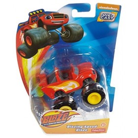 Fisher-Price – Blaze et Les Monster Machines – Blaze Vitesse Fulgurante – Mini Véhicule 6 cm