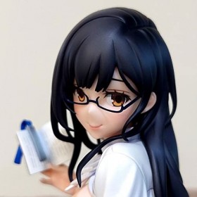 IMMANANT Bungaku Shoujo 1/7 Figurine Complète Chiffre danime Figurine Ecchi Jolie Fille Vêtements Amovibles Statue de Person