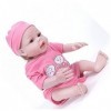 Real Live Dolls Poupées Reborn en silicone pour fille 55,9 cm