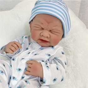 TMXK Poupe De Renaissance, BBS Reborn Faits La Main Ressemble Un Vrai BB, 35 Cm De Colle Pleine