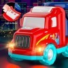 Ci Vetch Jouets camions pour tout-petits garçons, véhicules de transport 5 en 1 pour enfants de 1, 2, 3, 4, 5, 6 ans, jouets 