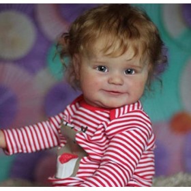 Poupées Reborn 24 Pouces 60 cm, fabriquées en Silicone véritable imperméable et Amovible pour Les Meilleurs compagnons des En