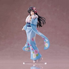 BOANUT Figurine danime Sakurajima Mai Kimono Ver. 1/7 Ecchi Figure Mignon poupée Jouet modèle Collection Statue décoration P