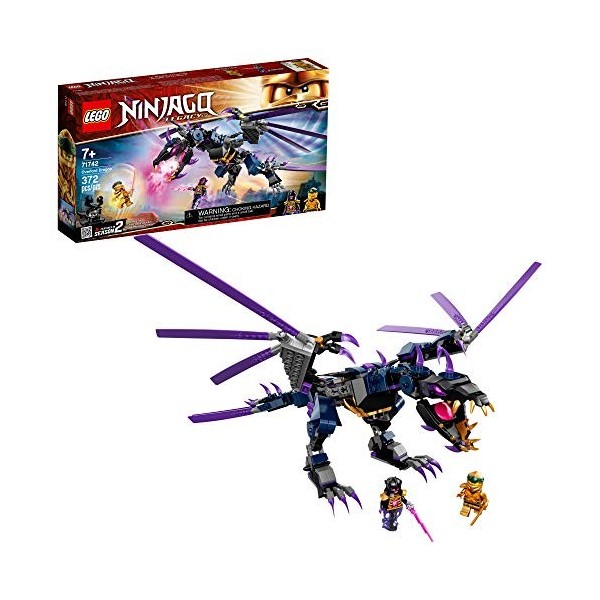 LEGO Ninjago 71742 - Le Dragon dOverlord Noir 372 pièces Neuf 2021