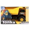 Tonka Steel Classic Mighty Dump Truck, Dumper Truck Toy for Children, Kids Construction Toys for Boys and Girls, Vehicle Toys