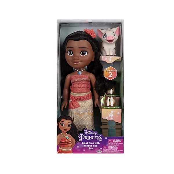 Disney Princess Doll Teatime with Moana and Pua