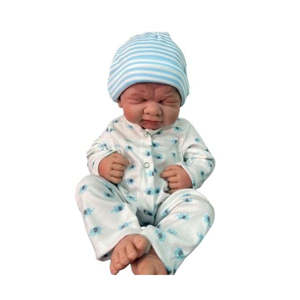 35 Cm Yeux Fermés Reborn Bébé Poupée Simulation Dormir Bébé Poupée Jouet dart À Collectionner