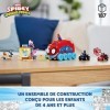 LEGO 10791 Marvel Le QG Mobile de l’Équipe Spidey, Jouet Enfants 4 Ans avec Minifigurines Miles Morales et Black Panther, Sér