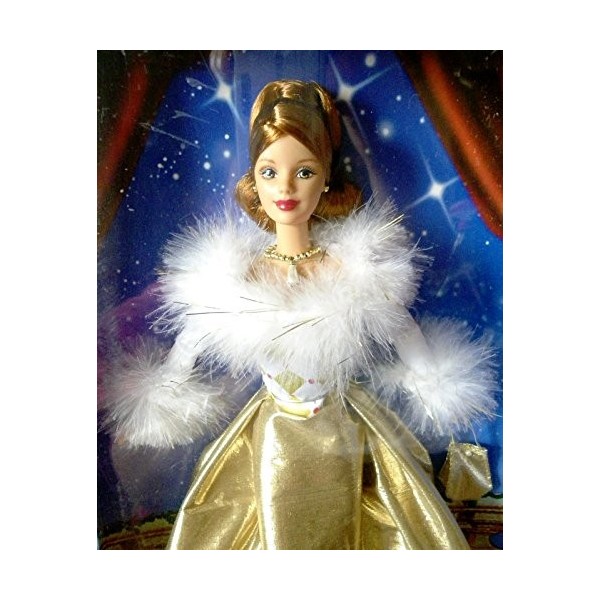 MATTEL BARBIE GOLDEN WALTZ robe dorée et haut arlequin - collection VALSE DE VENISE