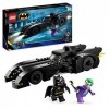 LEGO 76224 DC La Batmobile : Poursuite Entre Batman et Le Joker, Jouet de Voiture Batmobile 1989 et 2 Minifigurines, Maquette