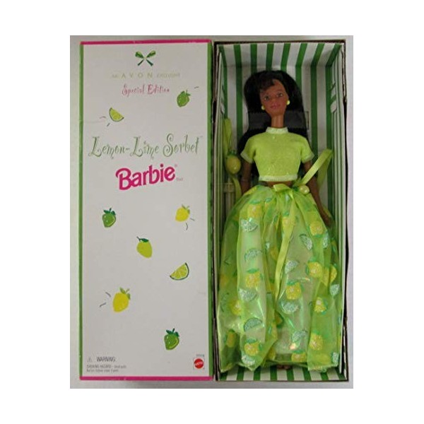 Avon Lemon-Lime Sorbet Barbie: African American