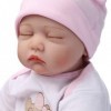 22" 55cm Vinyle Doux Réaliste Fait Main Nouveau-né Silicone Poupées Vraiment Réaliste Reborn Baby Doll Aimant Gratuit Tétine 