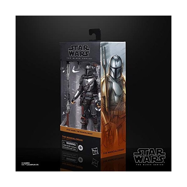 Star Wars – Edition Collector – Figurine Black Series Le Mandalorien - 15 cm