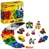 LEGO 11014 Classic Briques Et Roues, Set De Construction De Démarrage Enfants +4 Ans, avec Voiture, Train, Bus, Robot Et Plus