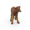 Papo- Veau limousin LA Vie A LA Ferme Animaux Figurine, 51132, Multicolore