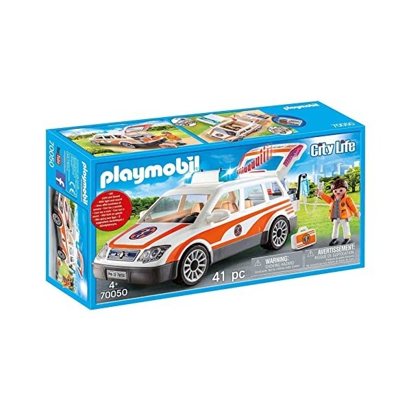 Playmobil Voiture et ambulancier