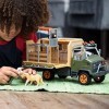 Schleich- Playset Camion pour Sauvetage danimaux Wild Life, 42475, Multicolore, Taille Unique