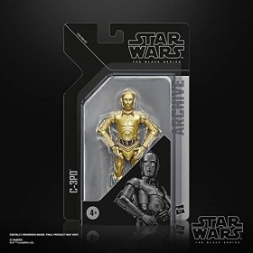 Star Wars Hasbro The Black Series Archive, C-3PO, Figurine de Collection Premium de 15 cm, Un Nouvel Espoir, pour Enfants, dè