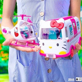Simba - Hello Kitty - Playset de Secours - 1 Ambulance + 1 Hélico + 6 Figurines + Nombreux Accessoires Médicaux - 253246001