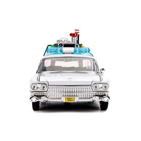 Jada ECTO-1 Metal 1:24 Casserole de Voiture Blanc 253235000 Taille Unique Lot de 1 