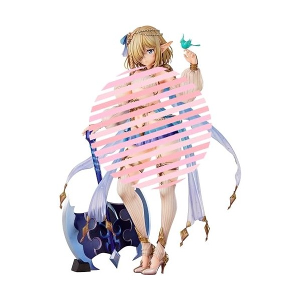 DHAEY Figurines Hentai Fille Sexy de Figure d’Anime Mura Elfe Original -Kukuru- 1/6 Vêtements Amovibles Figurine daction Col