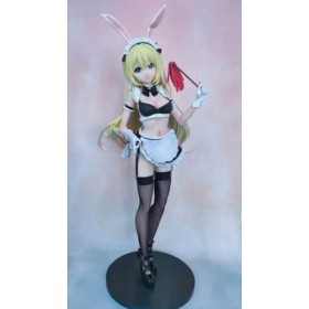 ForGue Figurine Ecchi Figurine Anime Fille Original-Eruru-1/4-Maid Bunny Ver. Figurine Hentai Vêtements Amovibles Jouet de St