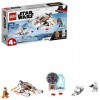 LEGO Star Wars, Snowspeeder et Speeder Bike, Set de Jeu avec Bases de démarrage pour Enfants en âge préscolaire, 119 pièces, 
