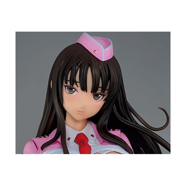 IMMANANT Chiffre danime Figurine ECCHI Tokushu Onna Keimukan MP Sakakibara - 1/6 - Rose Ver. Modèle de Personnage danime/St