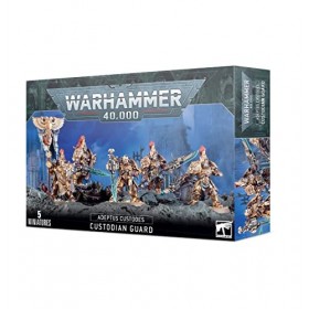 Games Workshop Warhammer 40k - Adeptus Custodes Custodian Guard 99120108006 Noir