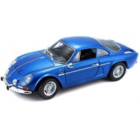BBURAGO MAISTO FRANCE- Voiture Miniature-Alpine Renault 1600 S Stradale 1971-Echelle 1/18, M31750, Bleu