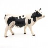 Papo- Vache Noire et Blanche LA Vie A LA Ferme Animaux Figurine, 51148, Multicolore