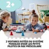 Lego 10947 Duplo Les Voitures de Course: Jouet Éducatif pour Enfants de 2+ Ans, Ensemble de Petites Voitures Colorées pour Le