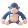 futs Poupée chimpanzé, Oreiller Singe, Jouet en Peluche Kong Kong, Taille de poupée, poupée en Tissu, poupée Gorille Mignonne